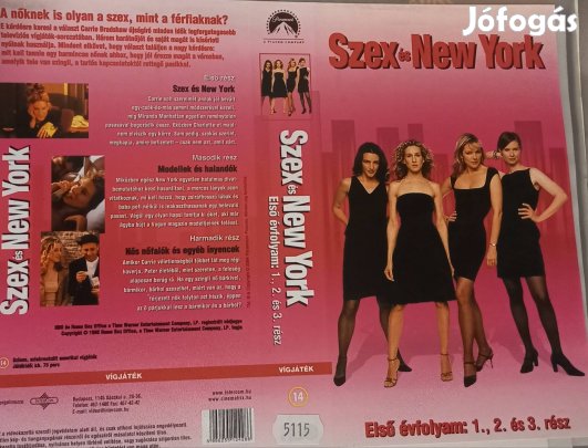 Szex és New York 1. évad - vígjáték vhs