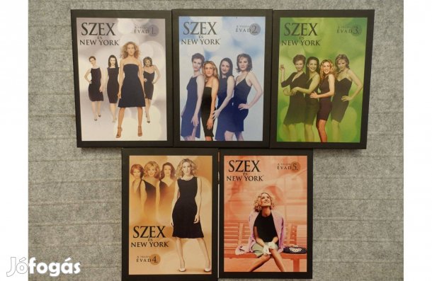 Szex és New York film DVD 1-5. évad egyben