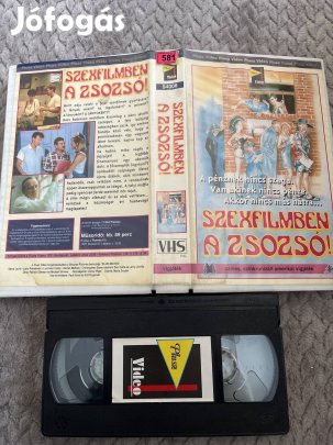 Szexfilmben a zsozsó vhs nagytok vigjáték