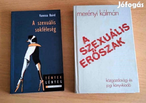Szexuális témájú, ismeretterjesztő könyvek, 2 db
