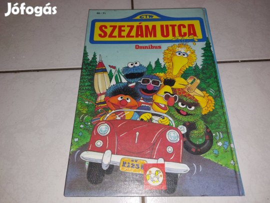 Szezám utca Omnibusz mesekönyv, képeskönyv