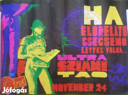 Sziámi plakát Fekete lyuk 1989