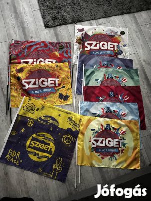 Sziget Freedom fesztivál zászló