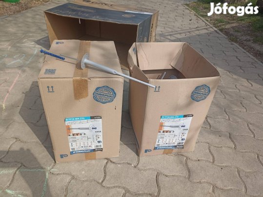 Szigetelés műanyag tárcsás dübel fém tüskével