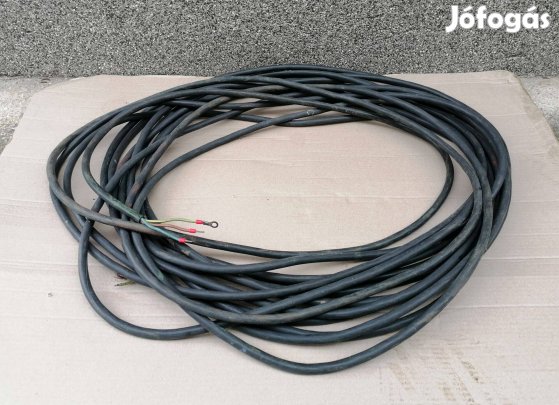 Szigetelt, 3 eres kábel, vezeték 20 méter