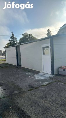 Szigetelt szendvicspanel üzlet, raktár