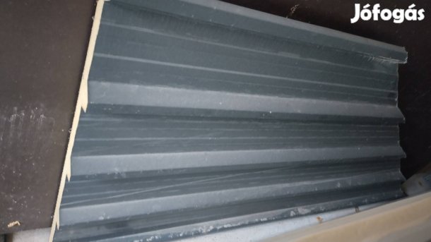 Szigetelt tetőlemez, maradék 2 db Új 