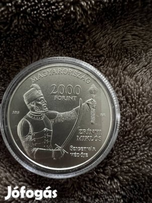 Szigetvári vár 2000 forint bu - unc érme