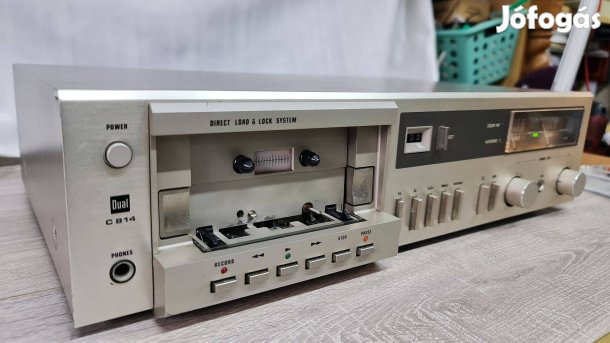 Szíjazni kell és átnézni kell.Dual C814 deck