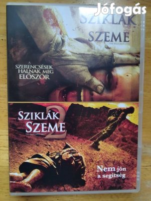 Sziklák szeme 1-2 újszerű twinpack dvd 