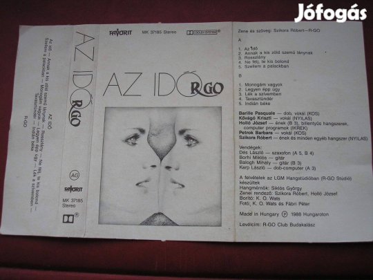 Szikora Robi gyári műsoros kazetta