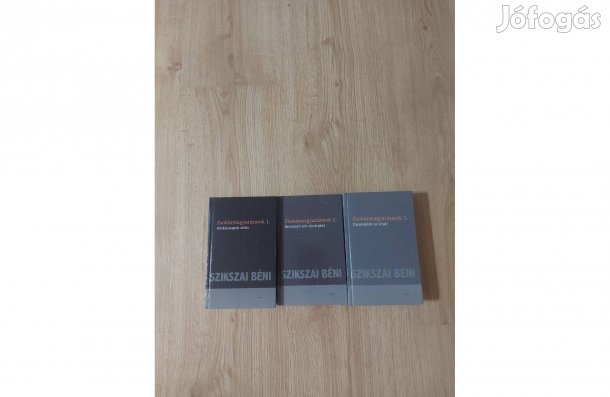 Szikszai Béni: Zsoltármagyarázatok 1-3