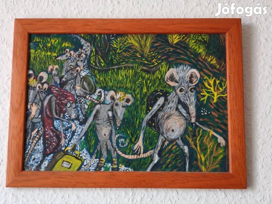 Szilágyi Zoé akril festmény