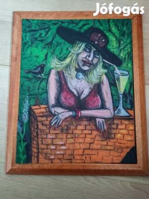 Szilágyi Zoé akril festmény