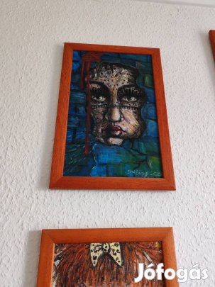 Szilágyi Zoé akrill festmény 