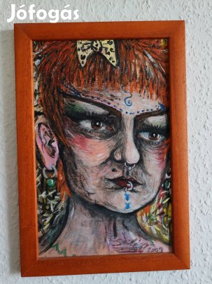 Szilágyi Zoé akrill festmény 