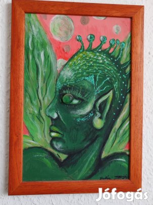 Szilágyi Zoé akrill festmény