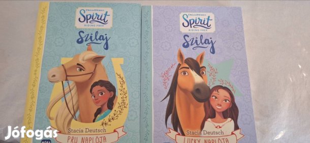 Szilaj Pru naplója Lucky naplója 2db=1200,-Ft Stacia Deutsch