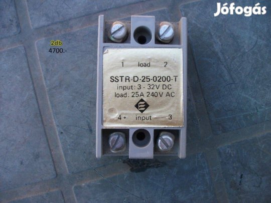 Szilárdtest relék / 2db egyben /