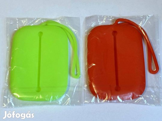 Szilikon kulcstartó kártyatartó húzózsinóros kulcs kártya tartó tok