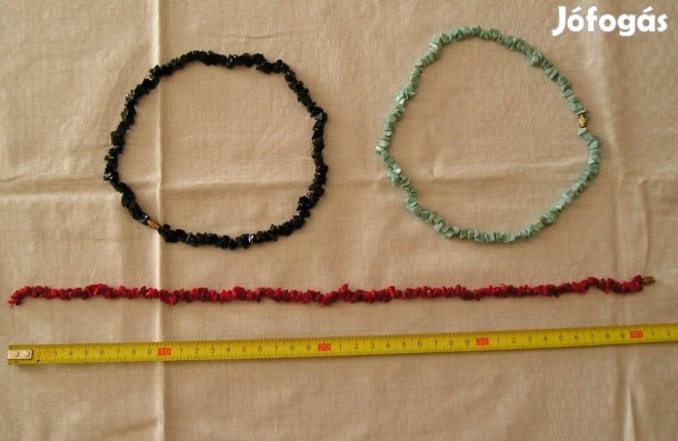 Szilikon nyaklánc 3 db együtt