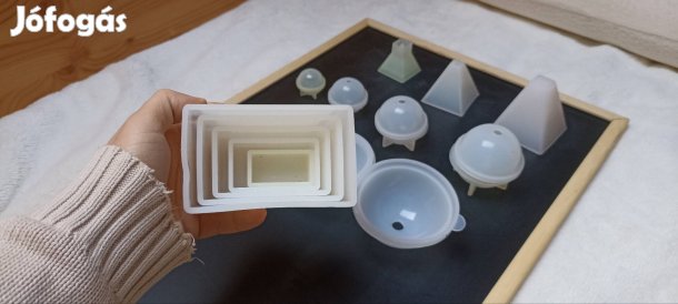 Szilikon öntőformák formák egyben eladóak