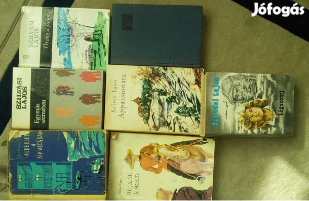 Szilvási Lajos Ködlámpa Ördög a falon Appassionata Bujkál a hold könyv