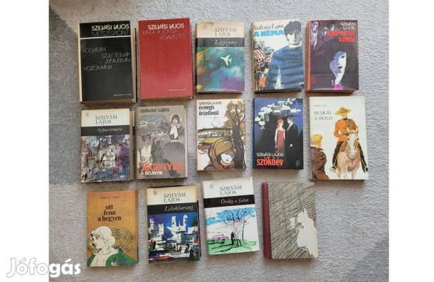 Szilvási Lajos könyvcsomag 14 db