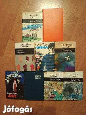Szilvási Lajos könyvcsomag / 9 db könyv