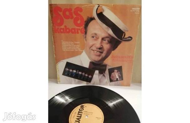 Szilvesztertől-szilveszterig Sas kabaré bakelit lemez eladó!