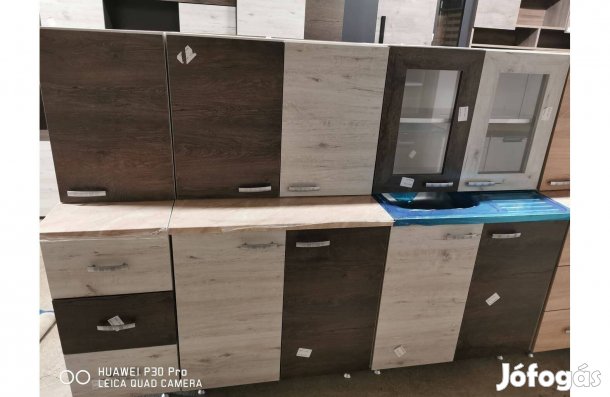 Szilvia sötét sonoma / cortuna mosogatótálcával Áruhitelre is