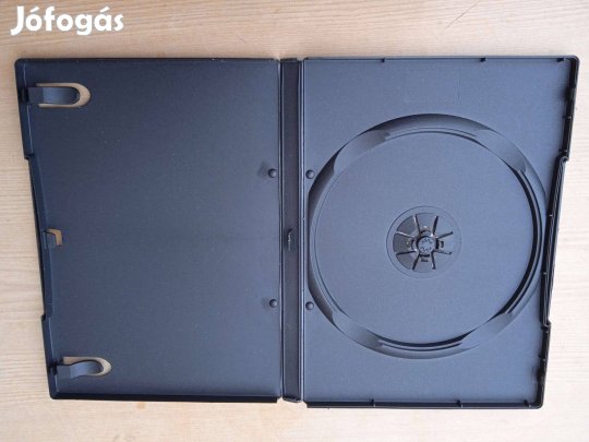 Szimpla DVD tok , vastag , új , több darab van
