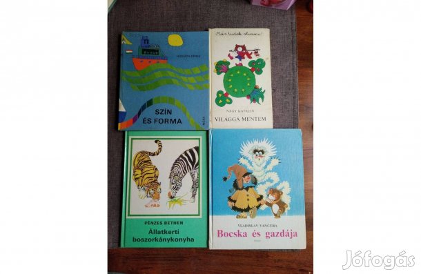 Szín és forma Állatkerti boszorkány konyha gyerek könyvek