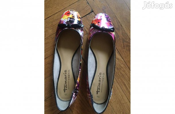 Színes Tamaris balerina cipő