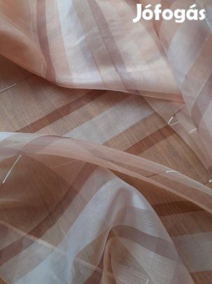 Szines, modern csíkos függöny ( 290 cm x 9,5 m)