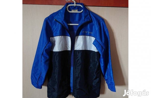 Színes, sportos átmeneti dzseki kb. 146-152-es méret