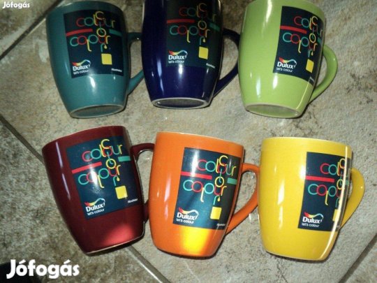 Szines bögre készlet