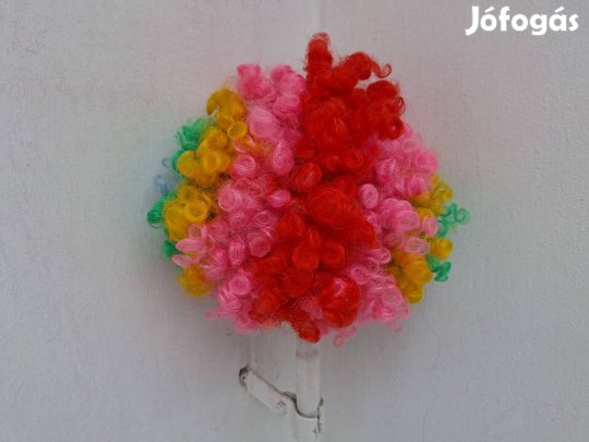 Színes bohóc paróka eladó