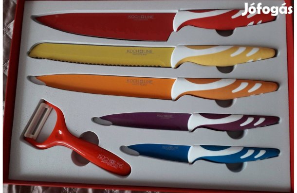 Színes késkészlet