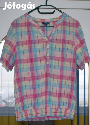 Színes kockás női felső