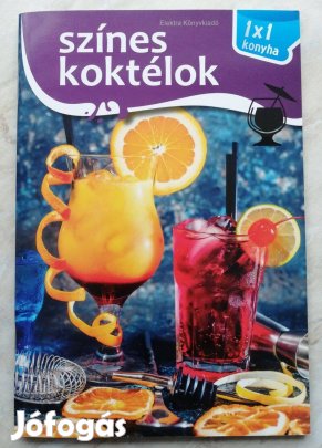 Színes koktélok koktéloskönyv