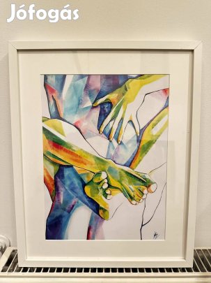 Színes kortárs poszter