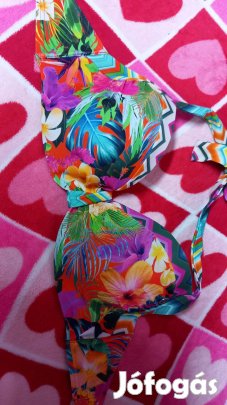 Szines mintas bikinifelso, 75DD