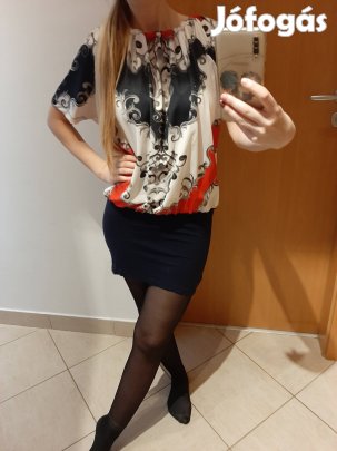 Szines mintás tunika ruha