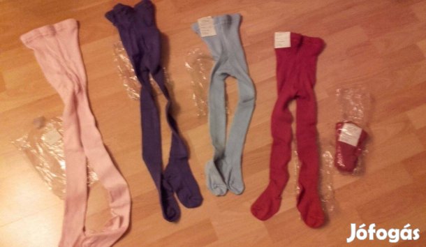 Színes pamut gyerek harisnyanadrág, 5-ös méret, eredeti csomagolás