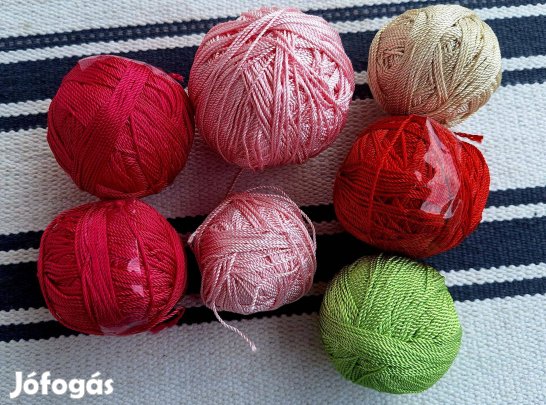Szines viszkóz hímző fonalak 400 gr