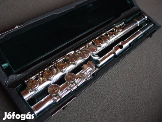 Színezüst Altus 1007 csúcs kategóriás fuvola Japán