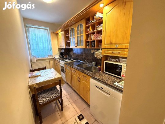 Színház közelében 1. emeleti 52 nm-es lakás garázzsal együtt eladó