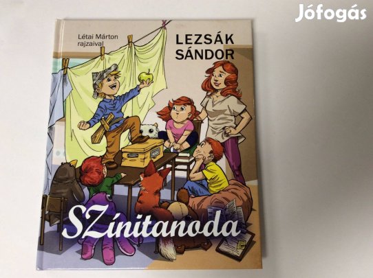 Színitanoda könyv Lezsák Sándor könyve