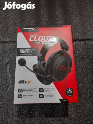 Szinte Új HP Hyperx Cloud Core Wireless Fejhallgató